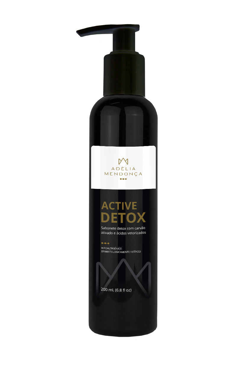 DETOX SOAP WITH ACTIVATED CHARCOAL AND VECTORIZED ACIDS - 200ml