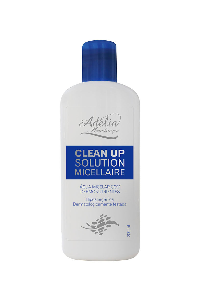 CLEAN UP SOLUTION MICELLAIRE MICELLAR WATER WITH DERMONUTRIENTS - 200ml