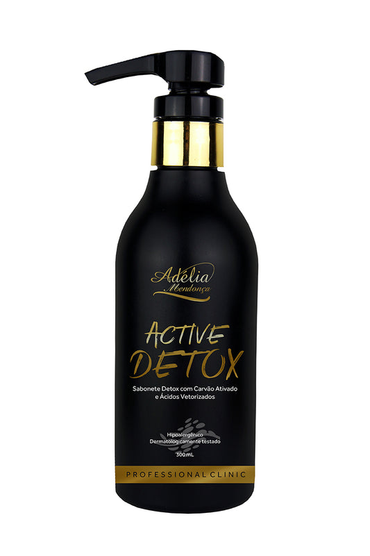 ACTIVE DETOX - DETOX SOAP WITH ACTIVATED CHARCOAL AND VECTORIZED ACIDS  - 300ml