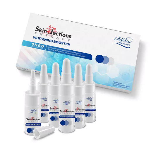 SKINJECTIONS WHITENING BOOSTER - SUPREME WHITENING PLASMA TRANSDERMAL MESOPORATION - 6 AMPOULES - 7ml EACH