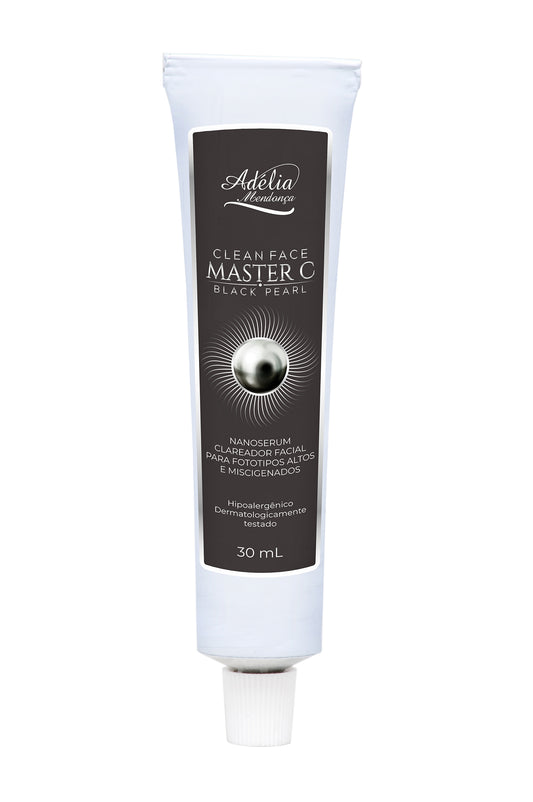 CLEAN FACE MASTER C BLACK PEARL - NANOSERUM FACIAL WHITENING FOR HIGH AND MIXED PHOTOTYPES - 30ml